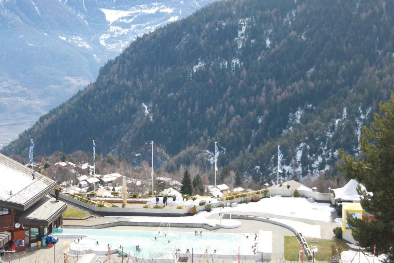 Appartement Dans Le Centre Thermal Les Sources Ovronnaz Eksteriør bilde